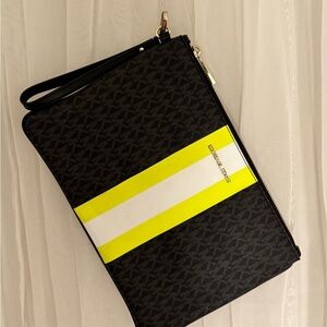 Michael Kors Black and Yellow purse